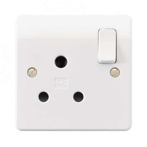 Elektrická zásuvka Bílá 1cestná Spínací proud 15 A Jednoduchá zásuvka, USB, Výstupní zásuvka, Dvojitá zásuvka Vnitřní BS