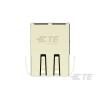 TE Connectivity Konektor RJ45, řada: 2337992 Vnitřní Cat5, počet cest: 8, Pravý úhel, Průchozí otvor Niklovaná mosaz,