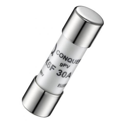 Kazetová pojistka 25A gPV 10 x 38 mm RS PRO Keramika 600V dc