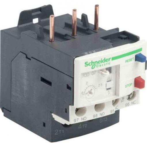 Schneider Electric Relé teplotního přetížení, rozsah: TeSyS LR 1 NO/1 NC s resetováním tlačítkem resetováním a hodnotami