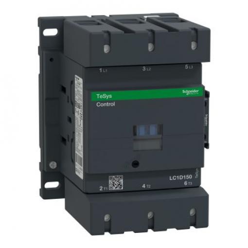 Schneider Electric 1 NO, 1 NC Stykač napětí ve vinutí 220V ac 3pólový 200 A 300 V dc, 1000V ac 75 kW s 3 NO kontakty