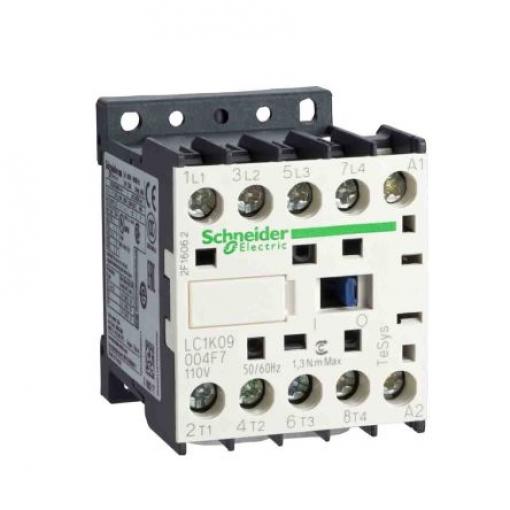 Schneider Electric Stykač napětí ve vinutí 220V ac 4pólový 20 A 690V ac s 4 NO kontakty 220V ac Bezpečnost, rozsah: LC1K