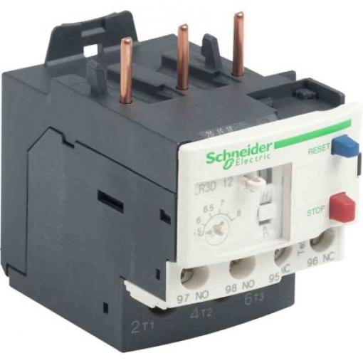 Schneider Electric Relé teplotního přetížení, rozsah: TeSyS LR 1 NO/1 NC s resetováním tlačítkem resetováním a hodnotami