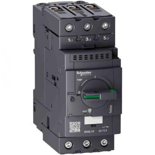 Tepelná pojistka 73 A 3pólový TeSyS GV Schneider Electric TeSys Lišta DIN