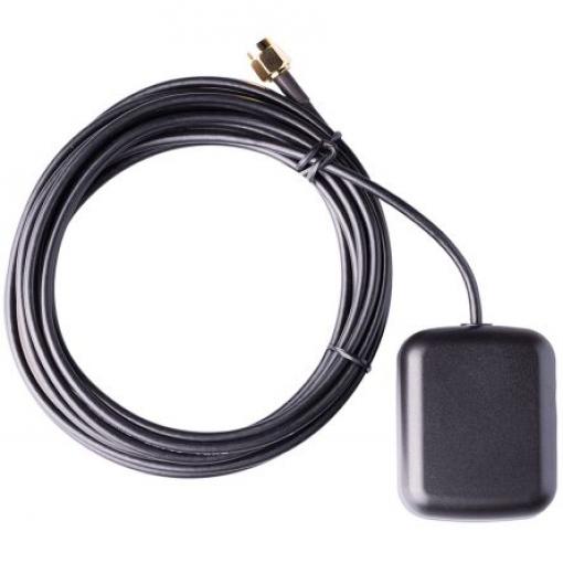 Anténa GPS Všesměrový MIKROE-3374 Dielektrická keramika Externí Čtvercový MCX, FAKRA, SMA MikroElektronika 5 dBi GPS,
