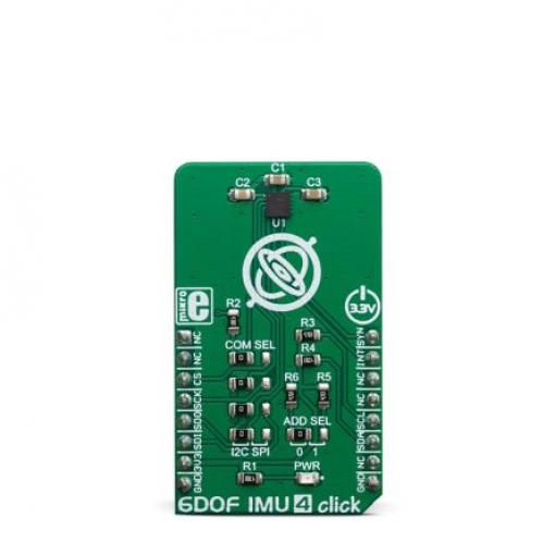 for ICM-20602 6DOF IMU 4 Click MIKROE-3410, MikroElektronika