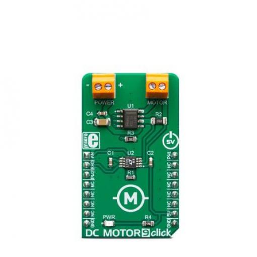 Vývojová sada pro řízení napájení, DC Motor 9 Click, MikroElektronika