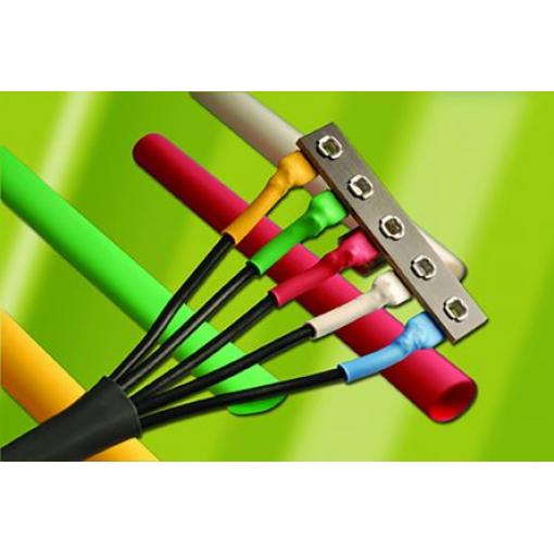 Alpha Wire Teplem smrštitelné bužírky průměr 38.1 mm Černá smršťovací poměr 2:1 Chlorovaný polyolefin 45.72m, řada: FIT