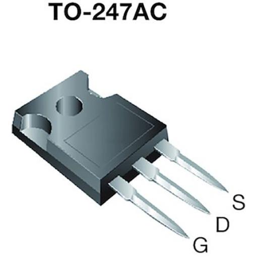 řada: SiHG039N60EF MOSFET SIHG039N60EF-GE3 Typ N-kanálový 61 A 600 V Vishay, TO-247, počet kolíků: 3 kolíkový Vylepšení