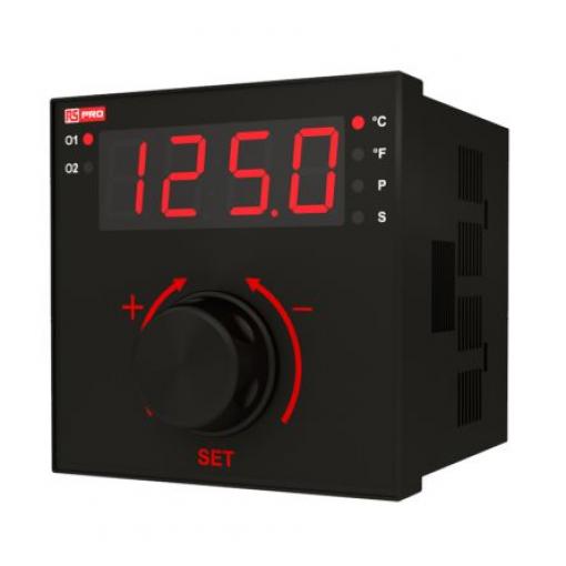 RS PRO PID regulátor teploty, řada: IDM 503 / 505 Panel, 50 °C, 0 °C 1, počet výstupů: 2, výstup: 2 reléové 24V ac, typ