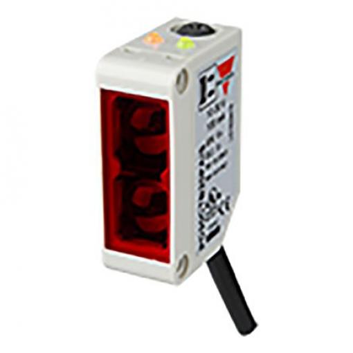 Carlo Gavazzi Fotoelektrický snímač, řada: PD30 Infračervená LED Miniaturní Kabel, výstup: PNP NO/NC Difuzní IP67