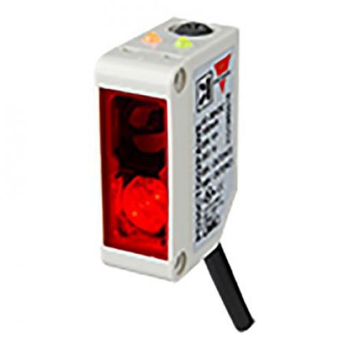 Carlo Gavazzi Fotoelektrický snímač, řada: PD30 Infračervená LED Miniaturní Kabel, výstup: PNP NO/NC Difuzní IP67