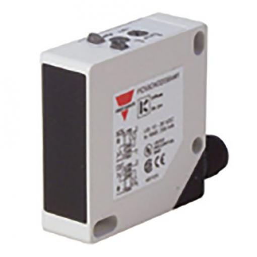 Carlo Gavazzi Fotoelektrický snímač, řada: PC50 Infračervená LED Blok Zástrčka, výstup: PnP/NPN NO/NC Retroreflexní IP67