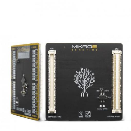 MikroElektronika Vývojový nástroj pro mikrokontroléry, STM32L442KC, STM, MCU MIKROE-3527, Mikrokontrolér, Karta MCU 16