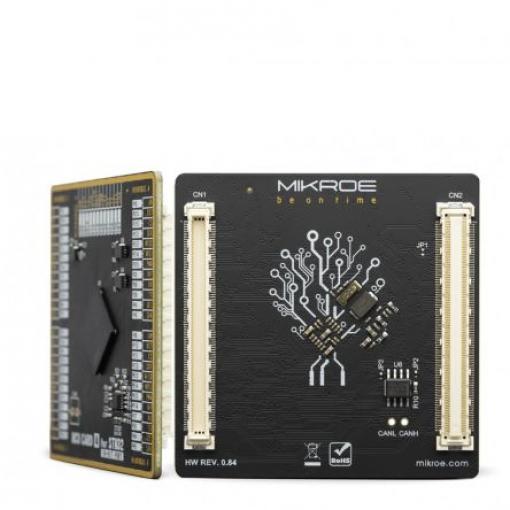 MikroElektronika Vývojový nástroj pro mikrokontroléry, STM32F429NIH6, STM, MCU MIKROE-3483, Mikrokontrolér, Karta MCU 4
