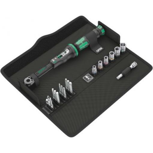 Sada momentových klíčů Click Click-Torque A 6 Set 1 1/4 in Šestihranný 2.5 To 25 Nm Wera 335 mm