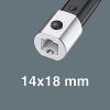 Momentový klíč Click Click-Torque XP 4 14 x 18 mm Čtvercový 20 To 250 Nm Wera 457 mm