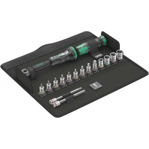 Sada momentových klíčů Click Bicycle Set Torque 1 1/4 in Šestihranný 2.5 To 25 Nm Wera 335 mm