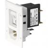 Schurter Konektor IEC C14, C18, orientace těla: Svislé, Montáž do panelu Vnější, 250 V 15A