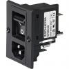 Schurter Konektor IEC C18, C14, orientace těla: Svislé, Montáž do panelu Vnější, 250 V 15A