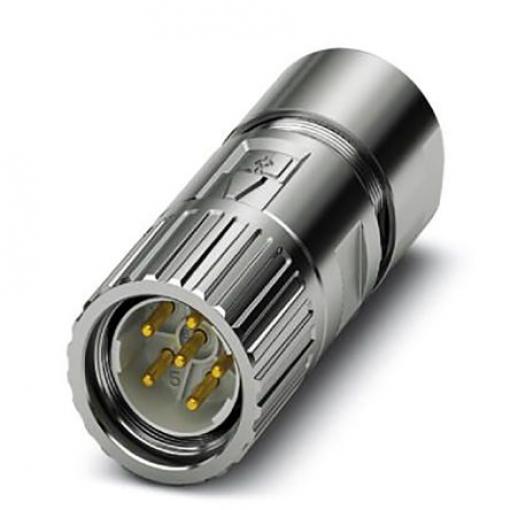 Kulatý konektor, počet kontaktů: 6, Kabel, velikost: M23 Phoenix Contact, pohlaví kontaktu: Vnější, orientace těla: