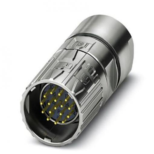 Kulatý konektor, počet kontaktů: 17, Kabel, velikost: M23 Phoenix Contact, pohlaví kontaktu: Vnější, orientace těla: