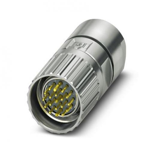 Kulatý konektor, počet kontaktů: 19, Kabel, velikost: M23 Phoenix Contact, pohlaví kontaktu: Vnější, orientace těla: