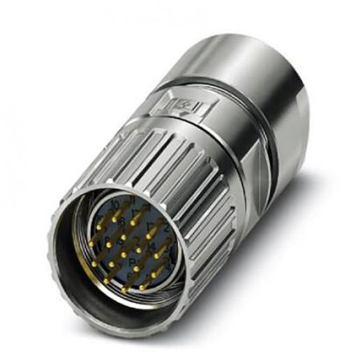 Kulatý konektor, počet kontaktů: 17, Kabel, velikost: M23 Phoenix Contact, pohlaví kontaktu: Vnější, orientace těla: