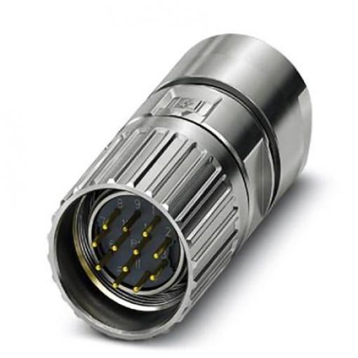 Kulatý konektor, počet kontaktů: 12, Kabel, velikost: M23 Phoenix Contact, pohlaví kontaktu: Vnější, orientace těla: