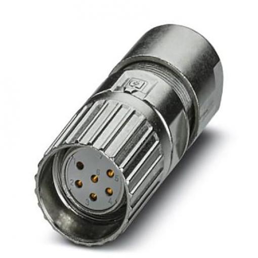 Kulatý konektor, počet kontaktů: 6, Kabel, velikost: M23 Phoenix Contact, pohlaví kontaktu: Vnitřní, orientace těla: