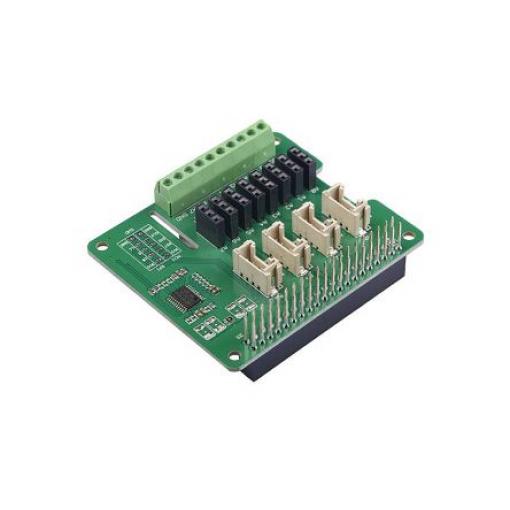Seeed Studio 8-kanálová 12-bitová Addon deska ADC pro Raspberry Pi používající STM32F030
