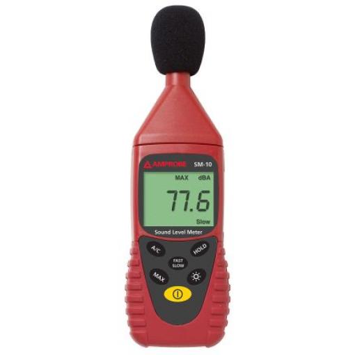 Hlukoměr SM-10 Amprobe 35 dB 130 dB 8 kHz