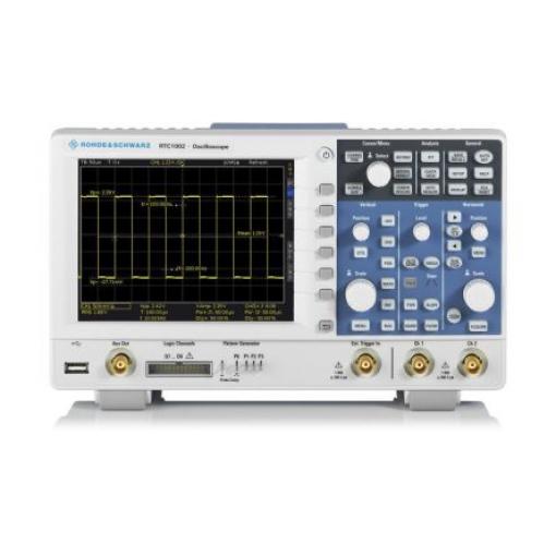 Osciloskop, řada: RTC1000 RTC1K-202 Pracovní stůl 200 MHz Rohde & Schwarz 2 kanálový, ISOCAL