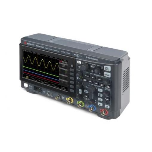 Osciloskop, řada: InfiniiVision 1000 X DSOX1204G Přenosný 70 MHz Keysight Technologies 4 kanálový, ISOCAL
