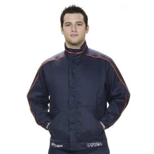 Penta Bunda odolná proti elektrickému oblouku, SC: 2XL, Tmavomodrá Odolné proti roztržení, Antistatický, řada: Arc Flash