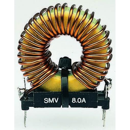 Induktor s vodiči, řada: SMV 260 μH Ferit Idc 3 A Rdc 140 mΩ, 250V ac Roxburgh EMC