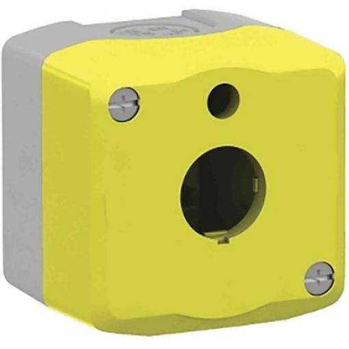 Pouzdro regulační stanice, řada: Harmony XALK, průměr výřezu: 22mm, 68 x 53 x 68mm, Žlutá, PC, Schneider Electric