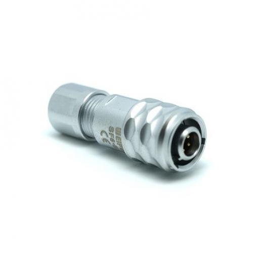 Kulatý konektor, počet kontaktů: 5, Kabel, velikost: 6 mm RS PRO, pohlaví kontaktu: Vnější, orientace těla: Rovný