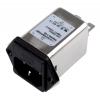 Schaffner Filtr IEC 1A IEC/EN 60939 Vnější, Montáž do panelu 5 x 20 mm, 250 V ac, 0/400 Hz Faston, 85 °C, -25 °C