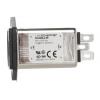 Schaffner Filtr IEC 4A C14 Vnější, Montáž do panelu 5 x 20 mm, 250 V ac, 0/400 Hz Faston, 85 °C 2, -25 °C