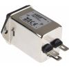 Schaffner Filtr IEC 6A IEC/EN 60939 Vnější, Montáž do panelu 5 x 20 mm, 250 V ac, 0/400 Hz Faston, 85 °C 2, -25 °C