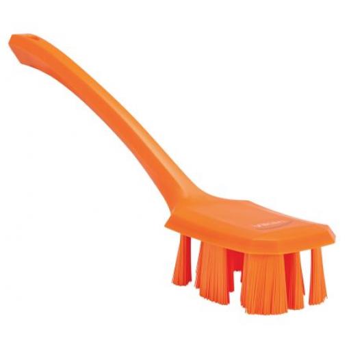 Hrubý čisticí kartáč, Oranžová 37 mm Polybutylentereftalát Vikan