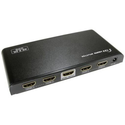 Rozbočovač HDMI 4portový, video připojení: HDMI 4K x 2K 1, Oddělovač 4 NewLink