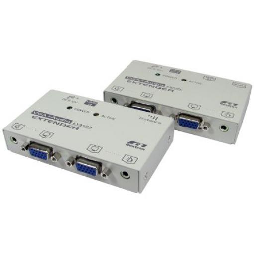 Video extender, 3,5 mm stereo, Prodlužovač 1024 x 768 pixel 150 m Catx NewLink, video připojení: VGA 1