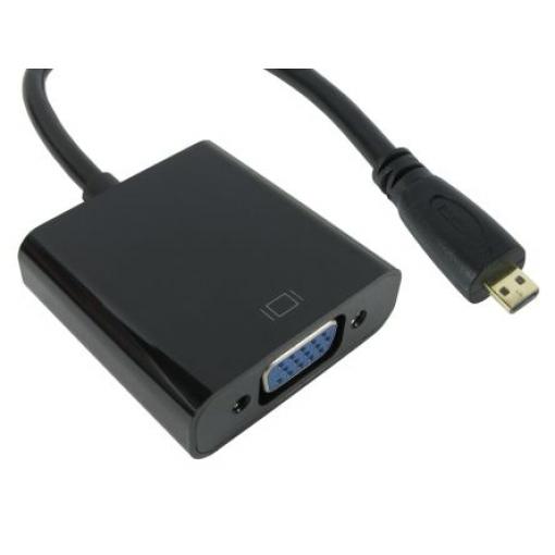 Převodník, Černá NLHDMI-HSV02MICRO NewLink HDMI Vga Female