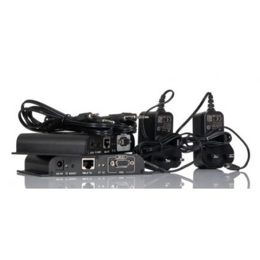 Video extender, HDMI, Prodlužovač 1080 pixel 120 m HDBaseT NewLink, video připojení: VGA 1