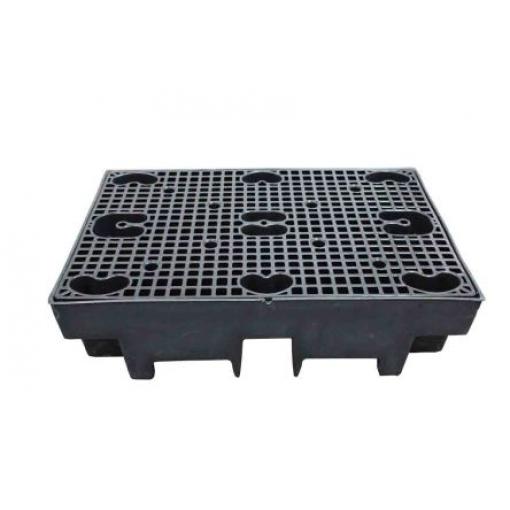 Vybavení pro zajištění rozlitých kapalin, Polyetylen, Paleta na sudy RS PRO Olej 240 L