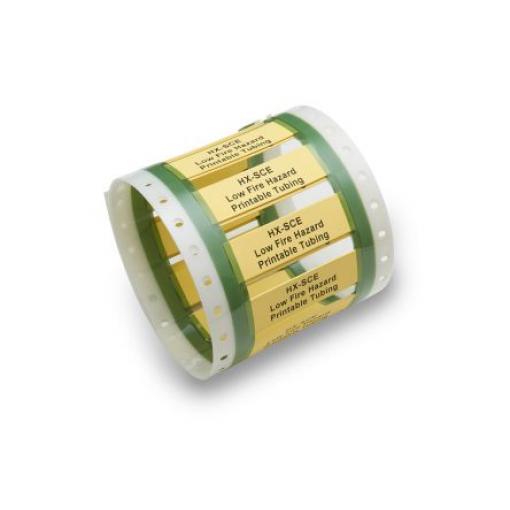 TE Connectivity Teplem smrštitelné štítky Žlutá Bílá 50 mm TE tiskárna 50 mm 1000 Per Pack
