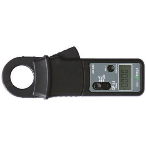 Klešťový měřicí přístroj 300 V ac 300 V dc 40 A dc 40 A ac, úroveň kategorie: CAT III, typ displeje: LCD GMC-I Prosys