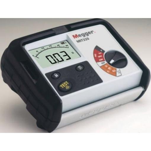 Tester izolace Tester izolace a vodivosti MIT310-EN 250 V 1000 V Megger, úroveň kategorie: CAT III